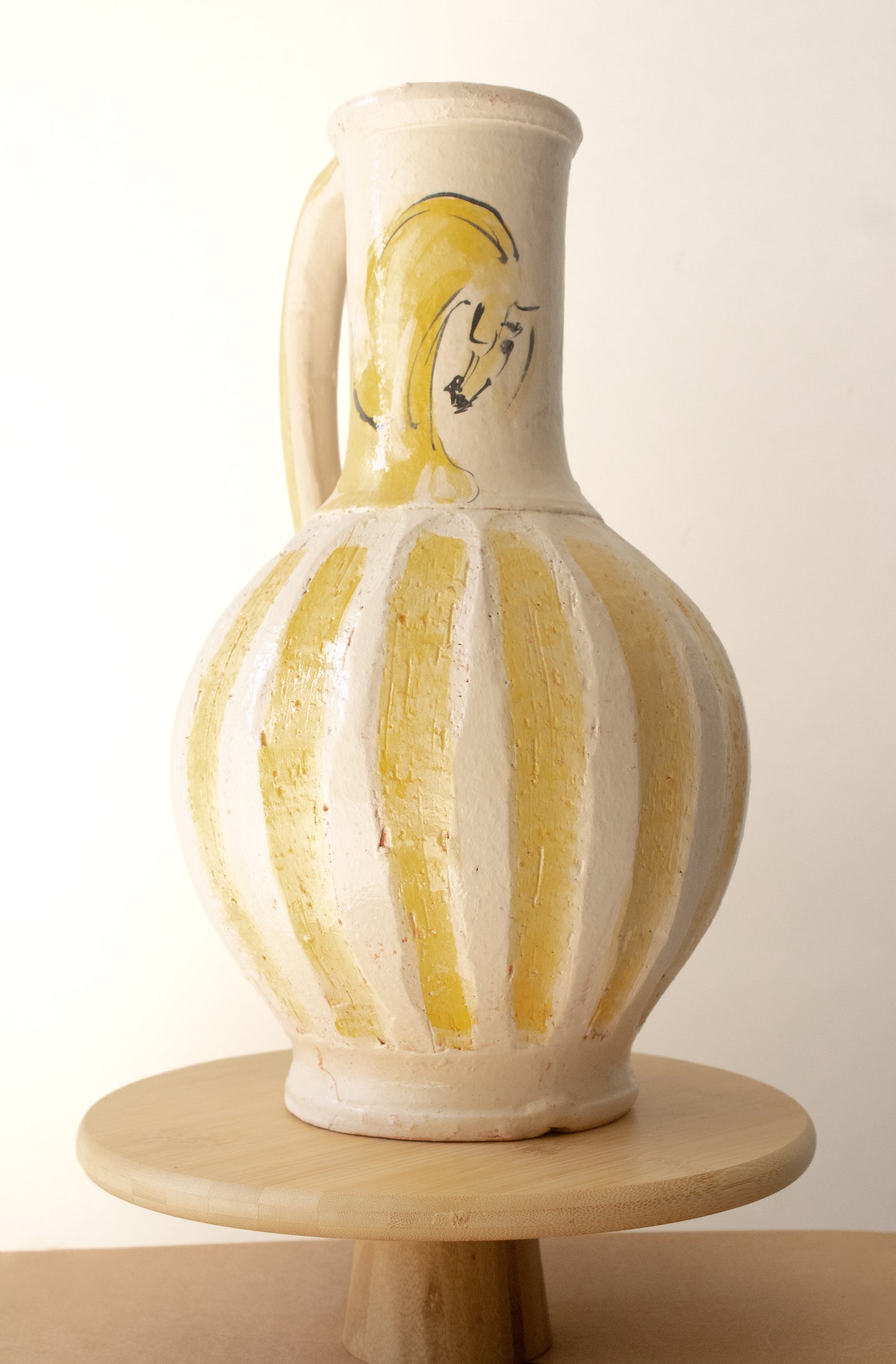 Ceramic pitcher