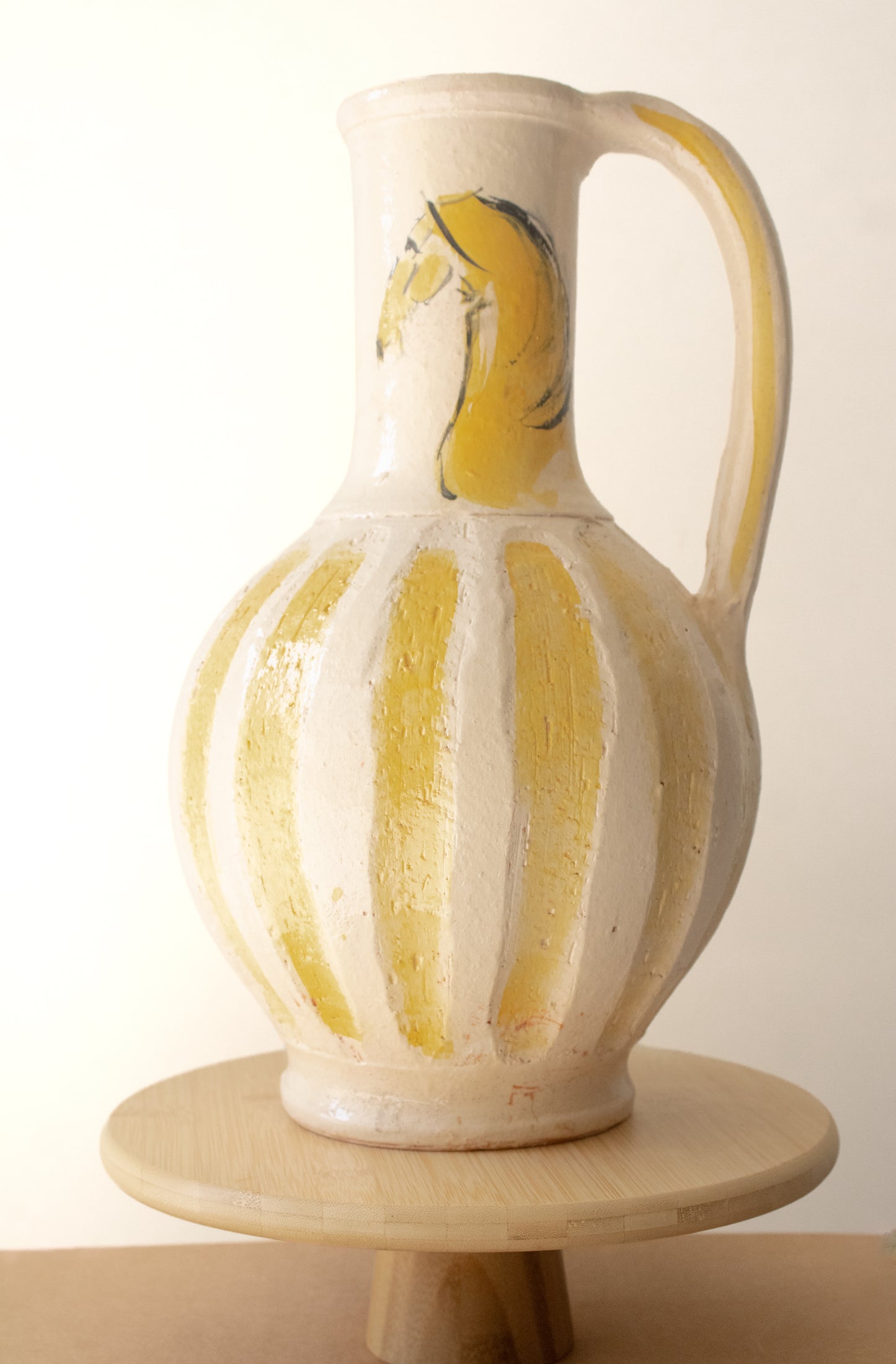 Ceramic pitcher