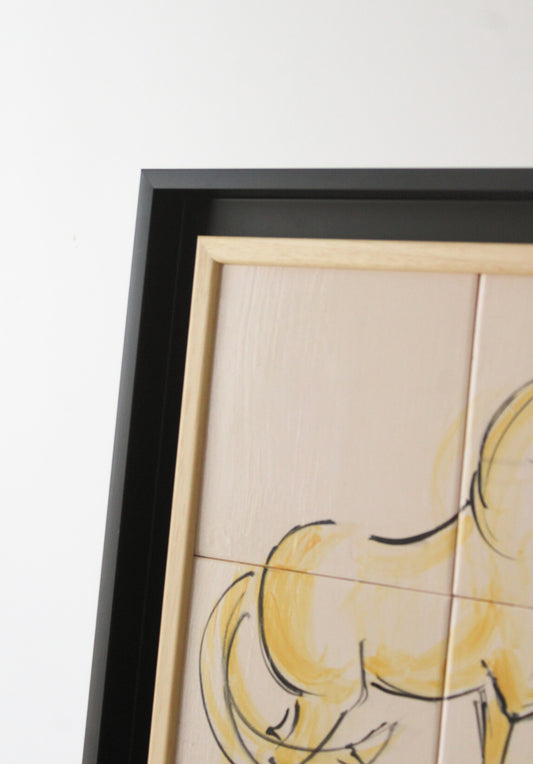 Tile panel (framed)