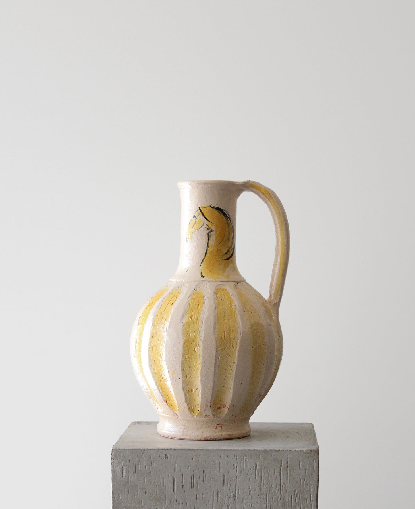 Ceramic pitcher